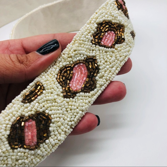 Beaded Guitar Bag Strap - Picture 3 of 6
